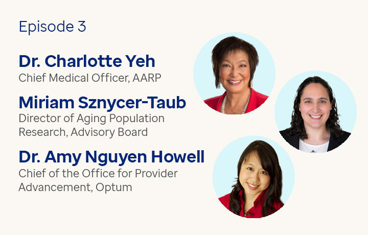 Episode 3: Dr. Charlotte Yeh,  Miriam Sznycer-Taub and Dr. Amy Nguyen Howell