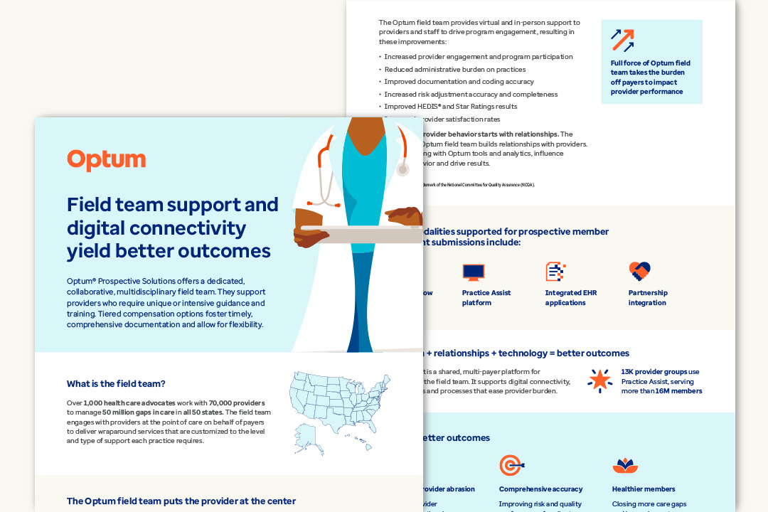 Field team support and digital connectivity yield better outcomes