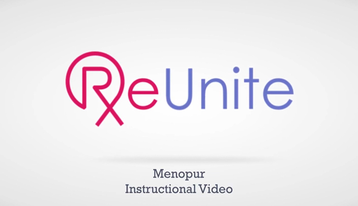 ReUnite RX Menopur logo