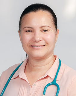 Portrait of Karin Michels-Ashwood, MD