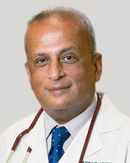 Portrait of Aftab Ahmad Khan, MD