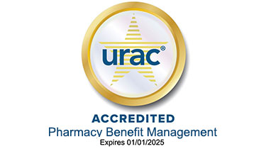 URAC Accreditation for Pharmacy Benefit Management logo