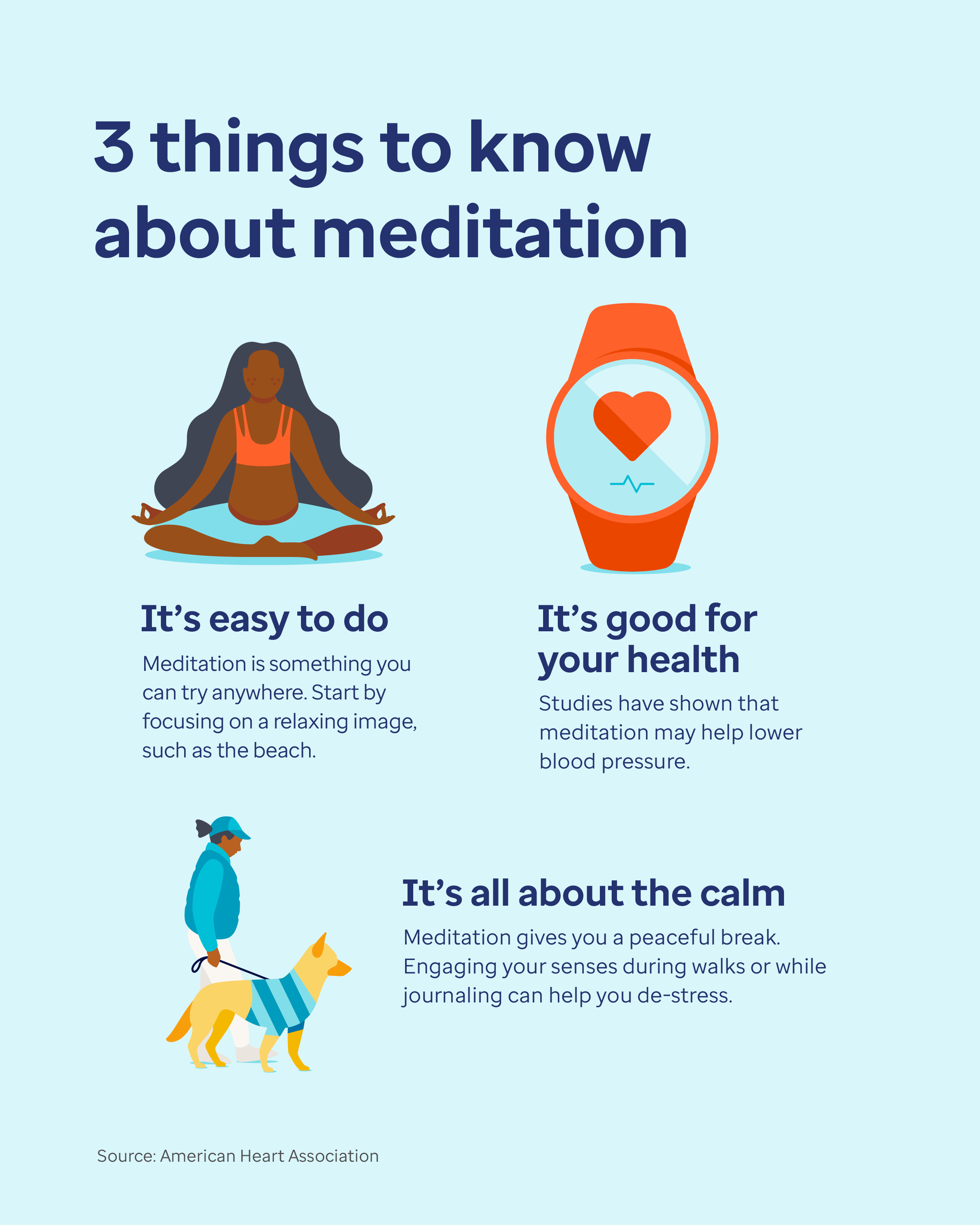 3 things to know about meditation