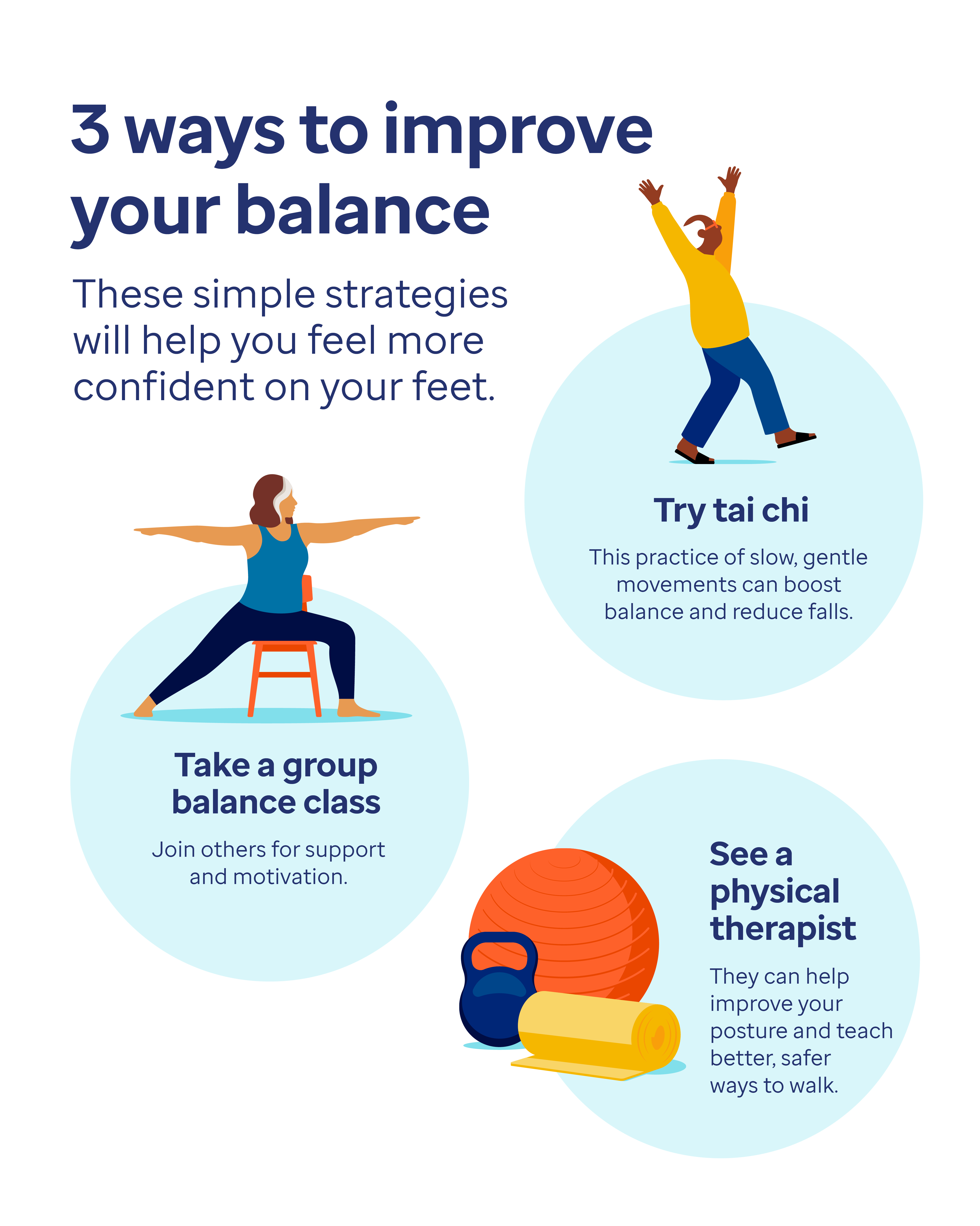 3 ways to improve your balance
